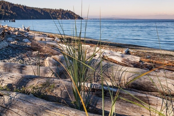 Sulla spiaggia, lettini da mare, teli da spiaggia