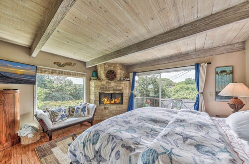 "Atherton Cottage has been remodeled & has two Fireplaces!