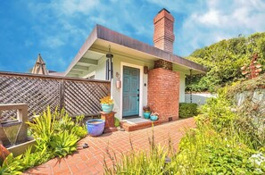 Exterior detail - "Atherton Cottage has been remodeled & has two Fireplaces! (Carmel-by-the-Sea)