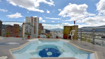 Una piscina climatizada