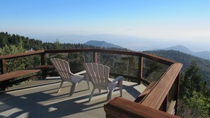 Terrace/patio - Sledding hills, amazing views, game room, Ski & Sky Park min away! (Running Springs)