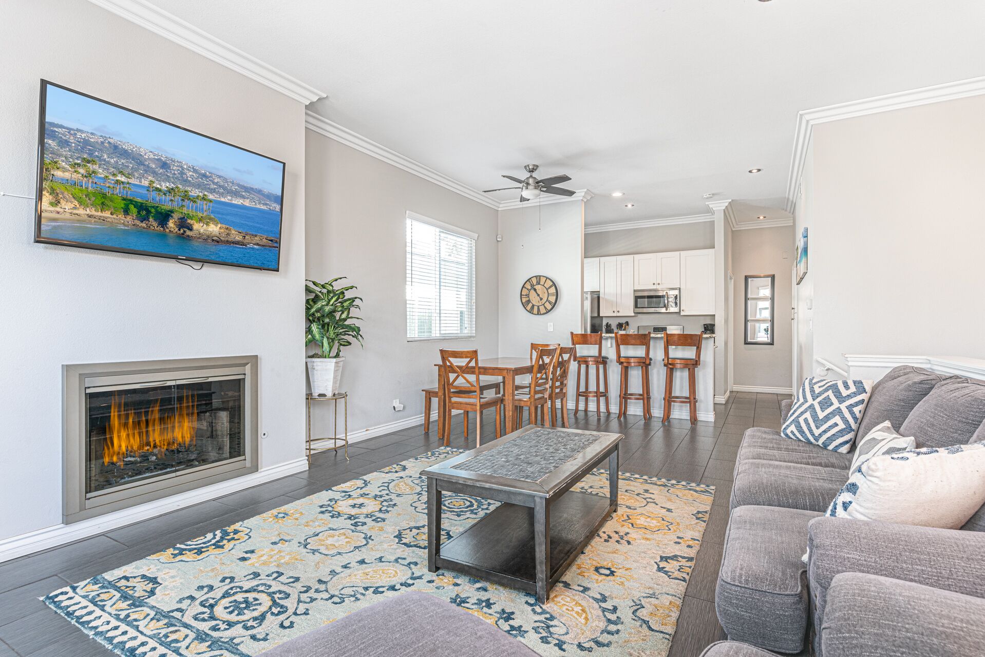 Newly-Remodeled Vacation Home! | 1 Block from Beach | High Ceilings | Oceanview Deck