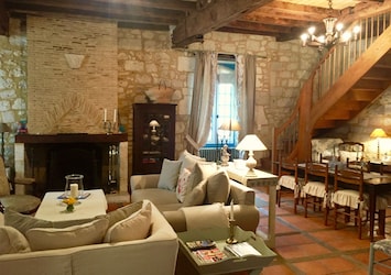 This 14th century fully-renovated gem offers modern luxury and old world charm.