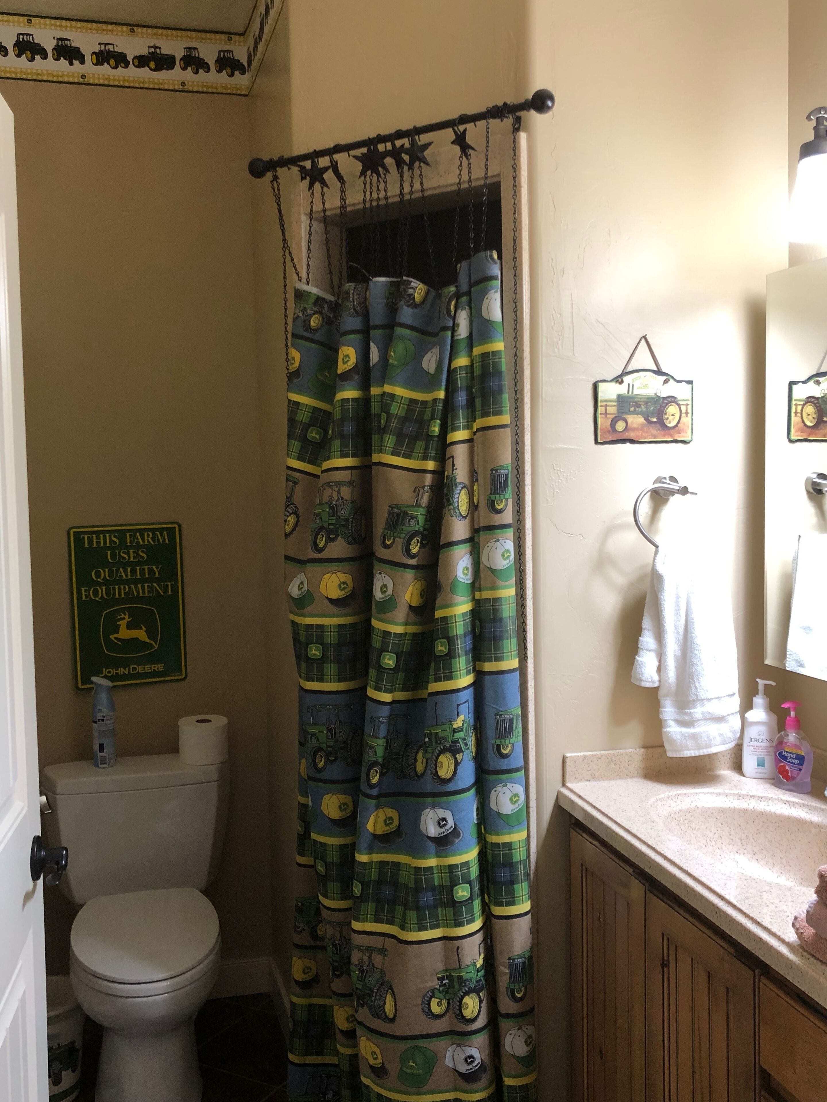 Country home with beautiful valley views.