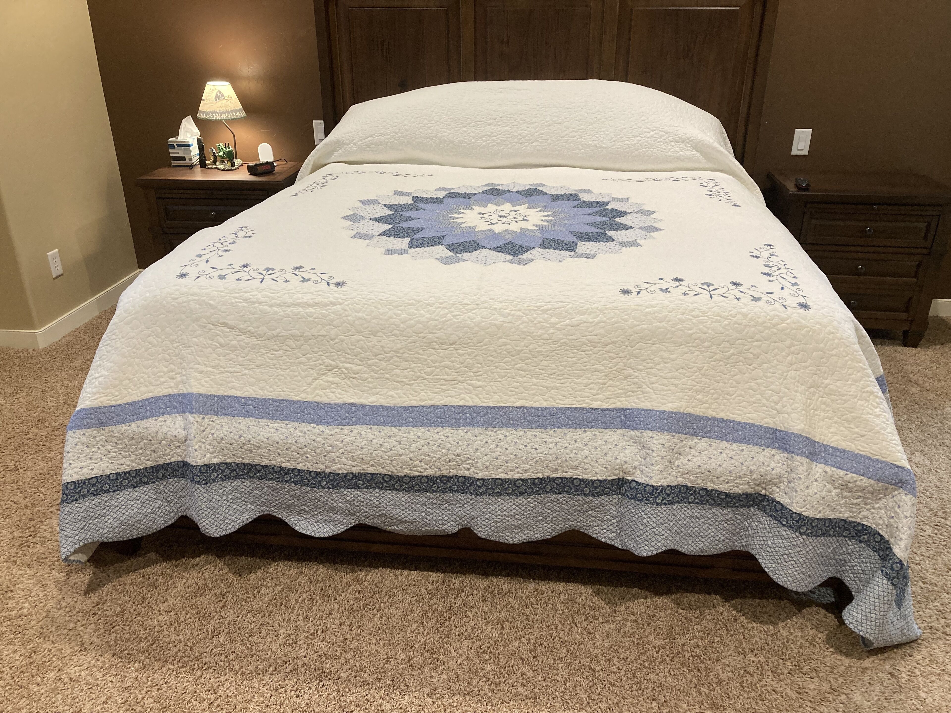 Country home with beautiful valley views.