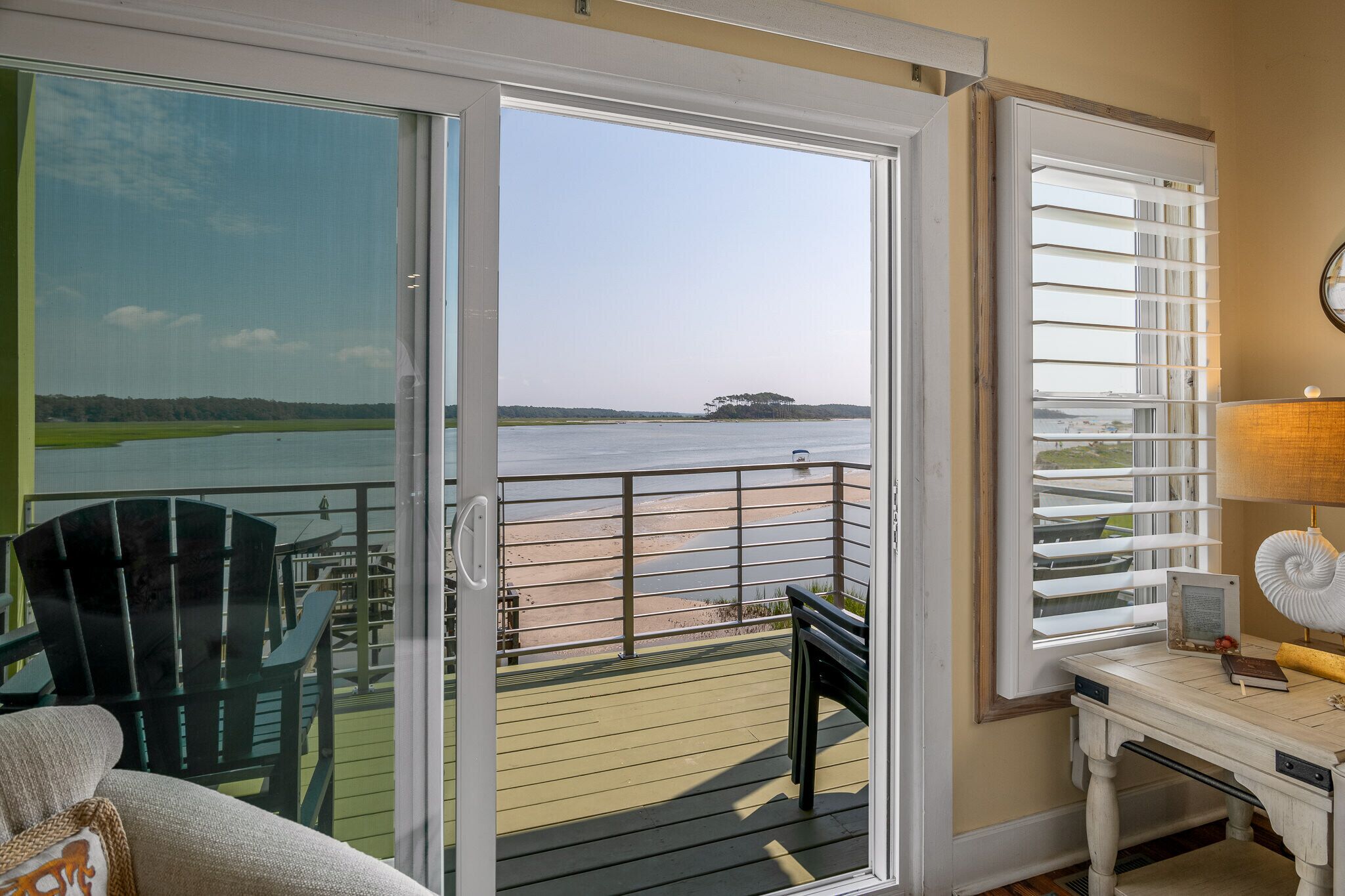 The Shanty:  Amazing Home on 'the Point' of Cherry Grove at Hog Inlet