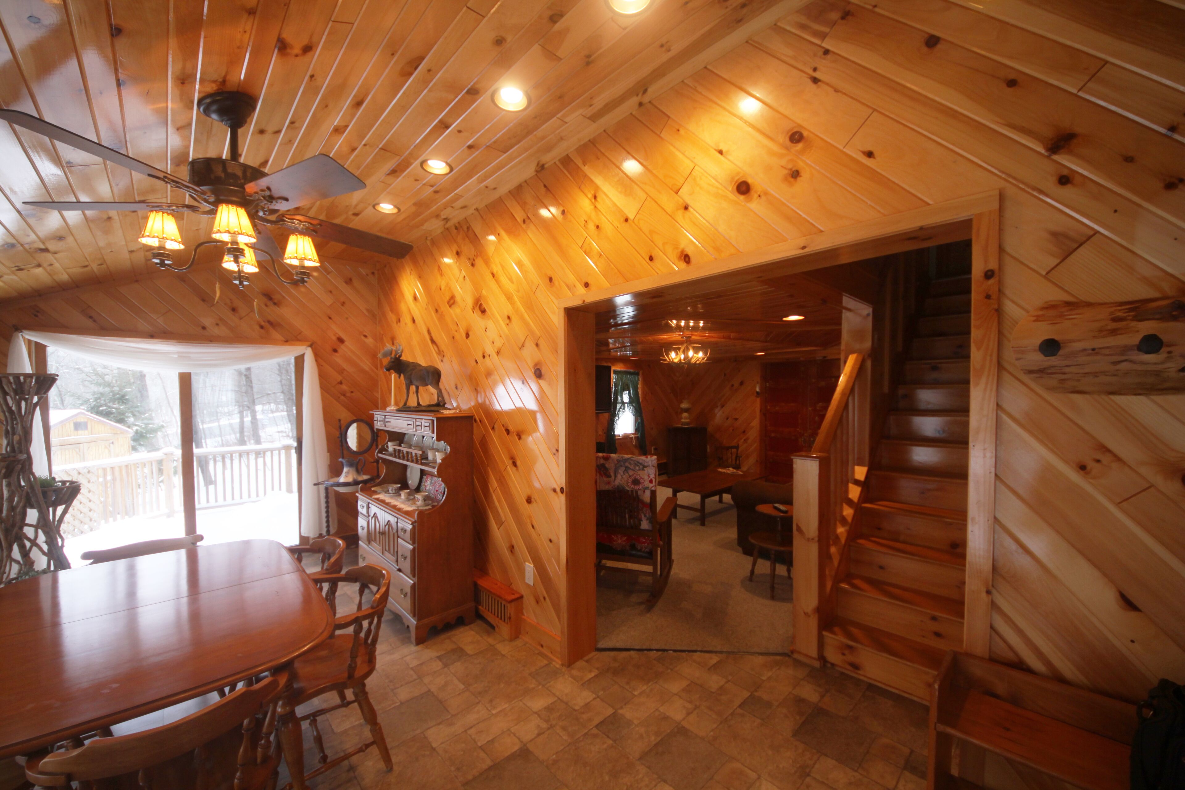 dining room facing living room
