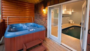 Unclassified image, 3 of 22, button - Pool Cabin in Pigeon Forge #unforgettable 2 bedroom w/Indoor Pool, Games & Full Theater! (Pigeon Forge)