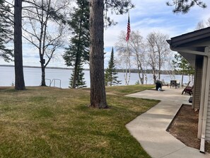 Property grounds - Kabekona Bay on Leech Lake. 3 miles to downtown Walker, MN. West-facing sunset! (Walker)