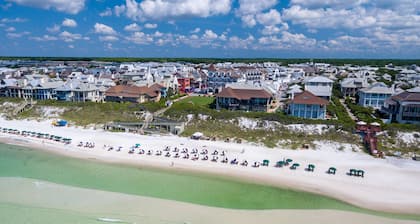 ROSEMARY BEACH - eteläpuolella 30A - Abaco vihreällä vaunutalolla