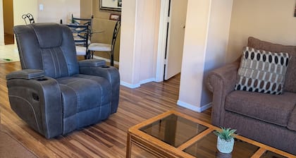 Central location, cozy, quiet, gated. Your home base to explore!