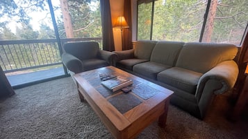 Fernseher, Kamin, DVD-Player