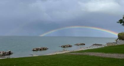 "The Beach Hive" unit 1; lower-level apartment on the Lake