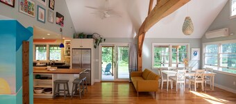 Secluded Family Home in Serene Stockbridge Woods