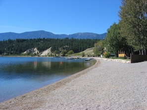 Beach nearby