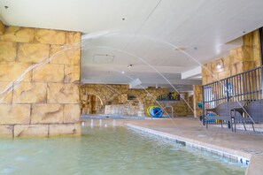 Indoor pool, a heated pool
