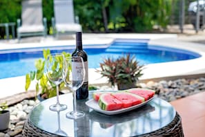 Pool - Tropical Home with Private Pool ; Gated Beachfront Community in Playa Hermosa (Jaco)