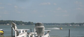  Macatawa Lake View Cottage by State Park og sykkelstier 