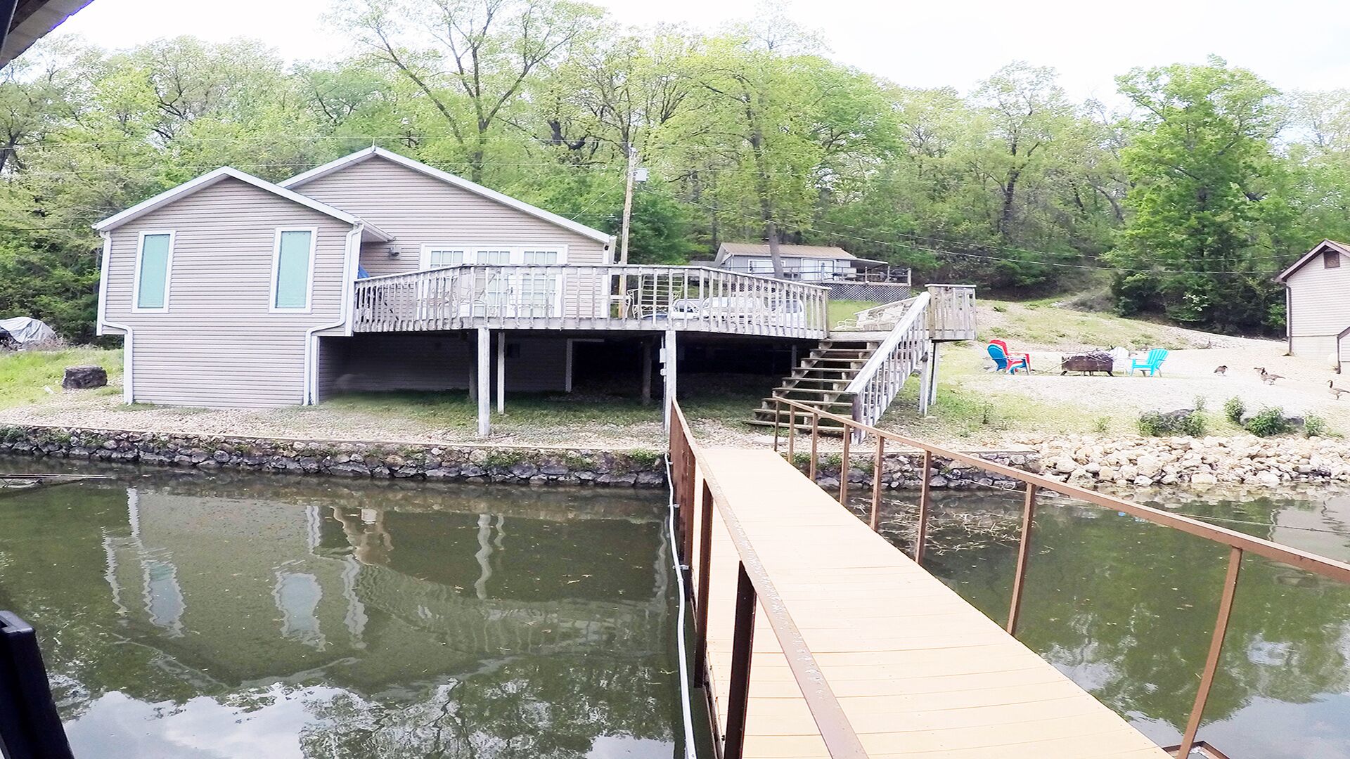Dock Holiday Lake Front, Private Dock WOOF! 12 Mile Marker