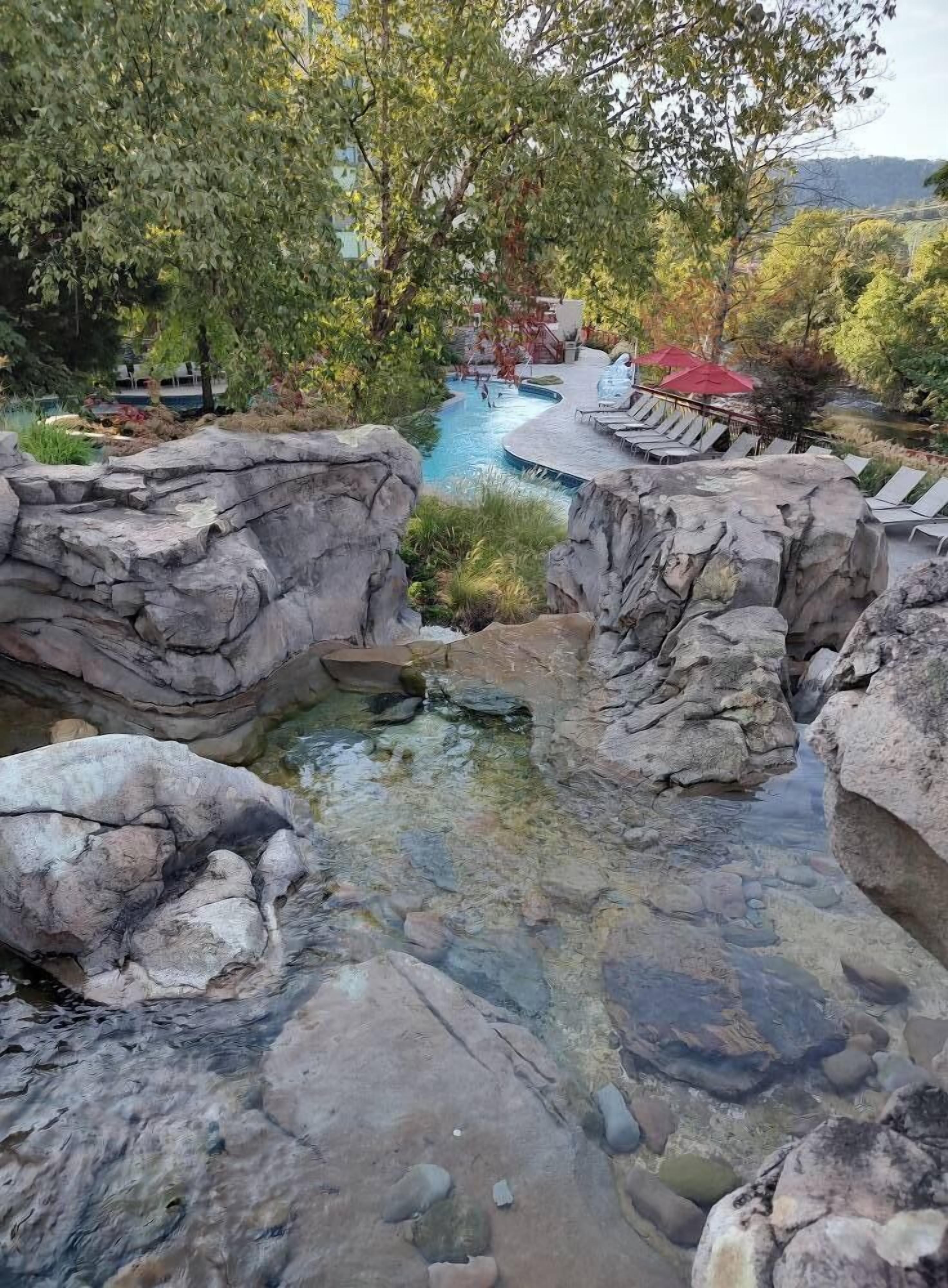 Indoor pool, a heated pool