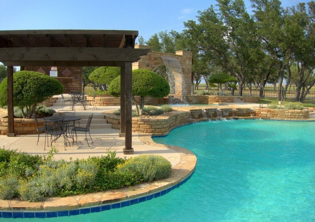 Pool on resort 