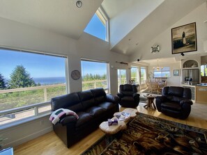 Taulutelevisio, takka, Netflix, DVD-soitin