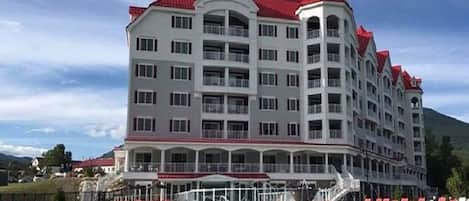 Indoor pool, outdoor pool