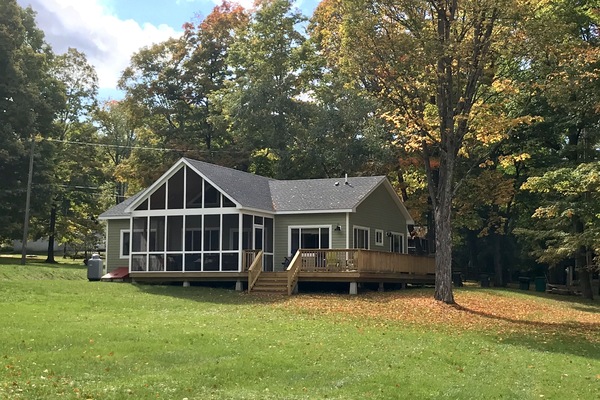Wraparound porch