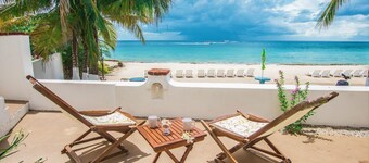 Am nächsten zum Sandstrand !!! Erstaunliche Aussichten. Gehen Sie zu Chankanaab, Uvas & Money Bar.