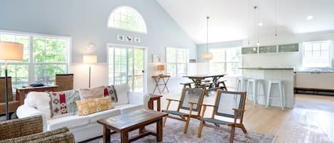 Smart TV, DVD player, foosball, table tennis