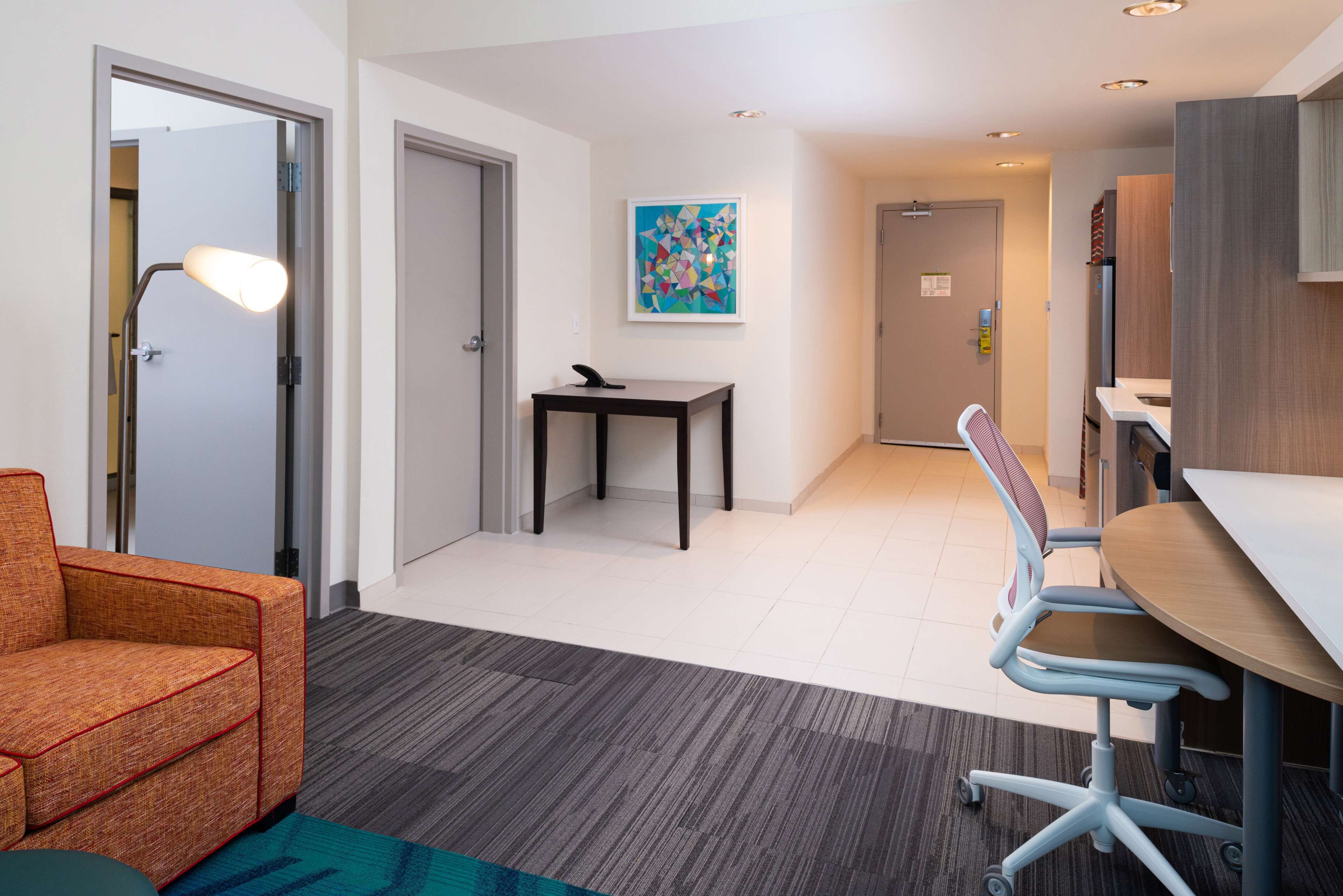 suite, 1 bedroom, non smoking | living area | 42-inch flat-screen tv with cable channels, tv