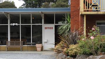 Entrada de la propiedad