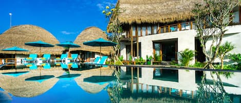 Comfort-Villa, 4 Schlafzimmer (Indah) | Rezeption