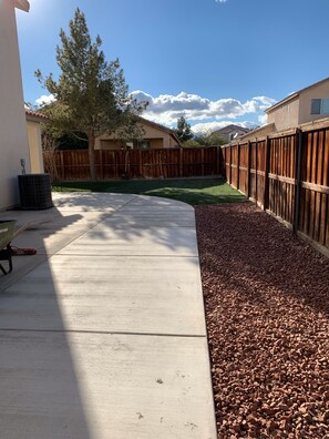 Enceinte de l’hébergement