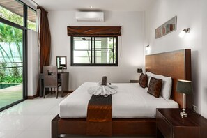 3 室のベッドルーム、高級寝具、アイロン / アイロン台、WiFi