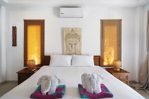 3 chambres, literie de qualité supérieure, fer et planche à repasser