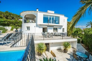 Exterior -  6 Bedroom Villa minutes from Moraira Beach. Heated swimming pool, sea view (moraira)