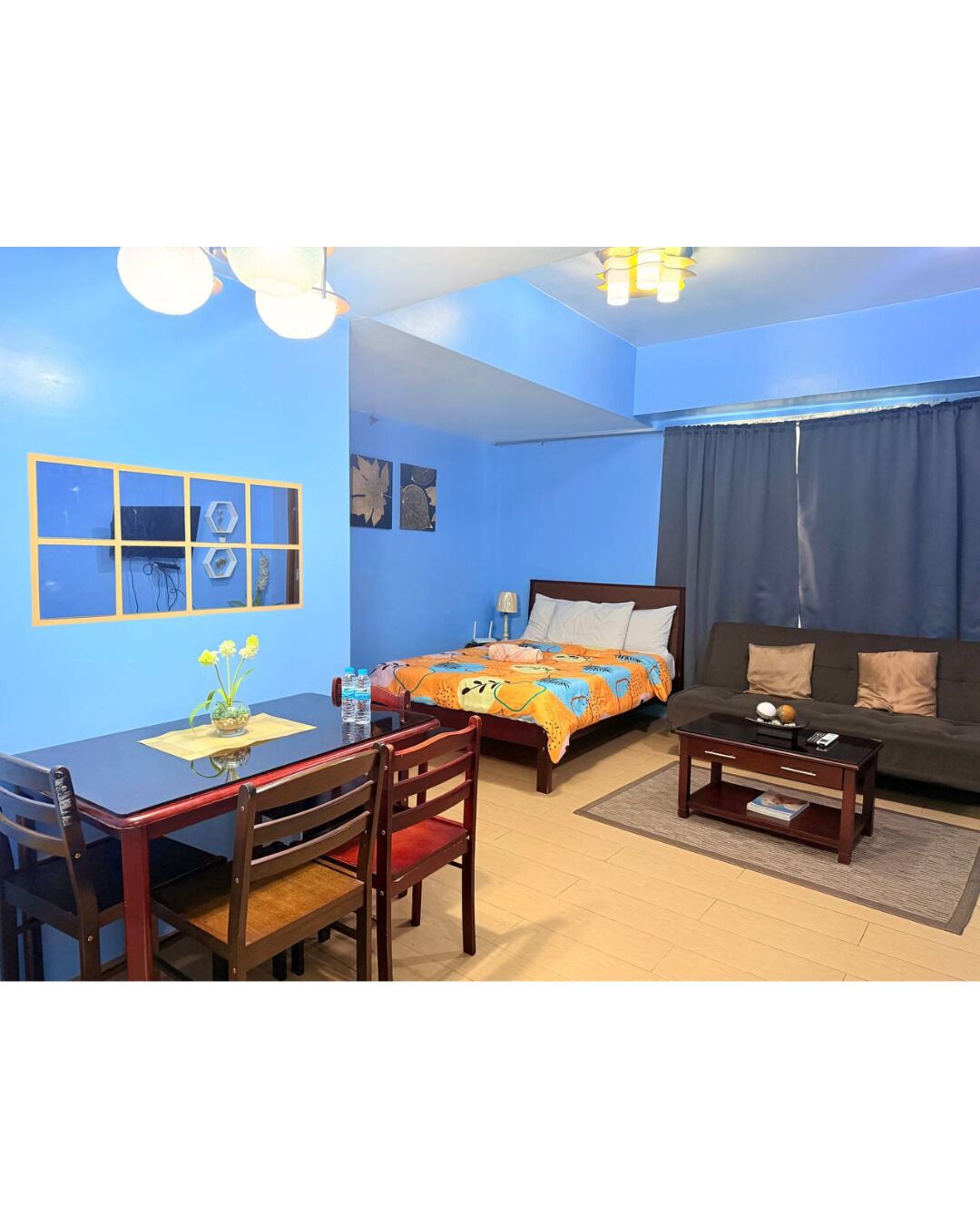 Desk, iron/ironing board, free WiFi, bed sheets