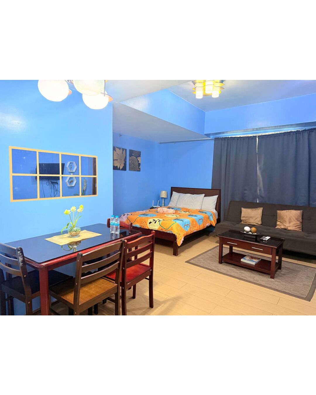 Bureau, fer et planche à repasser, Wi-Fi gratuit, draps fournis