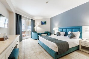 Minibar, in-room safe, iron/ironing board, bed sheets - Hawaii Caesar Palace Hotel & Aqua Park - Families and Couples only (Hurghada)