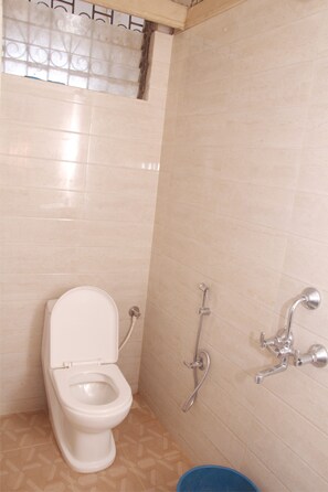 Shower, free toiletries, towels - Viva Guest House (Panaji)