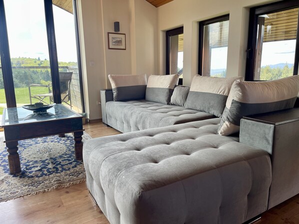 TV connectée, cheminée, jeux vidéo, livres