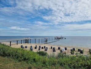 Tæt på stranden