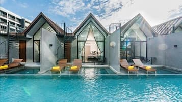 Villa Cabana | 迷你吧、客房内保险箱、办公桌、遮光窗帘