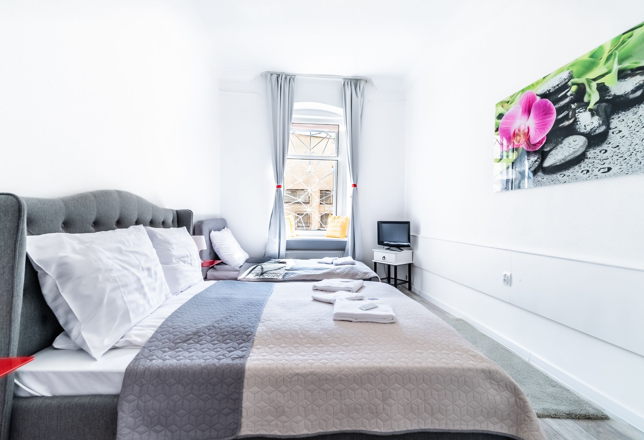 desk, iron/ironing board, free wifi, bed sheets