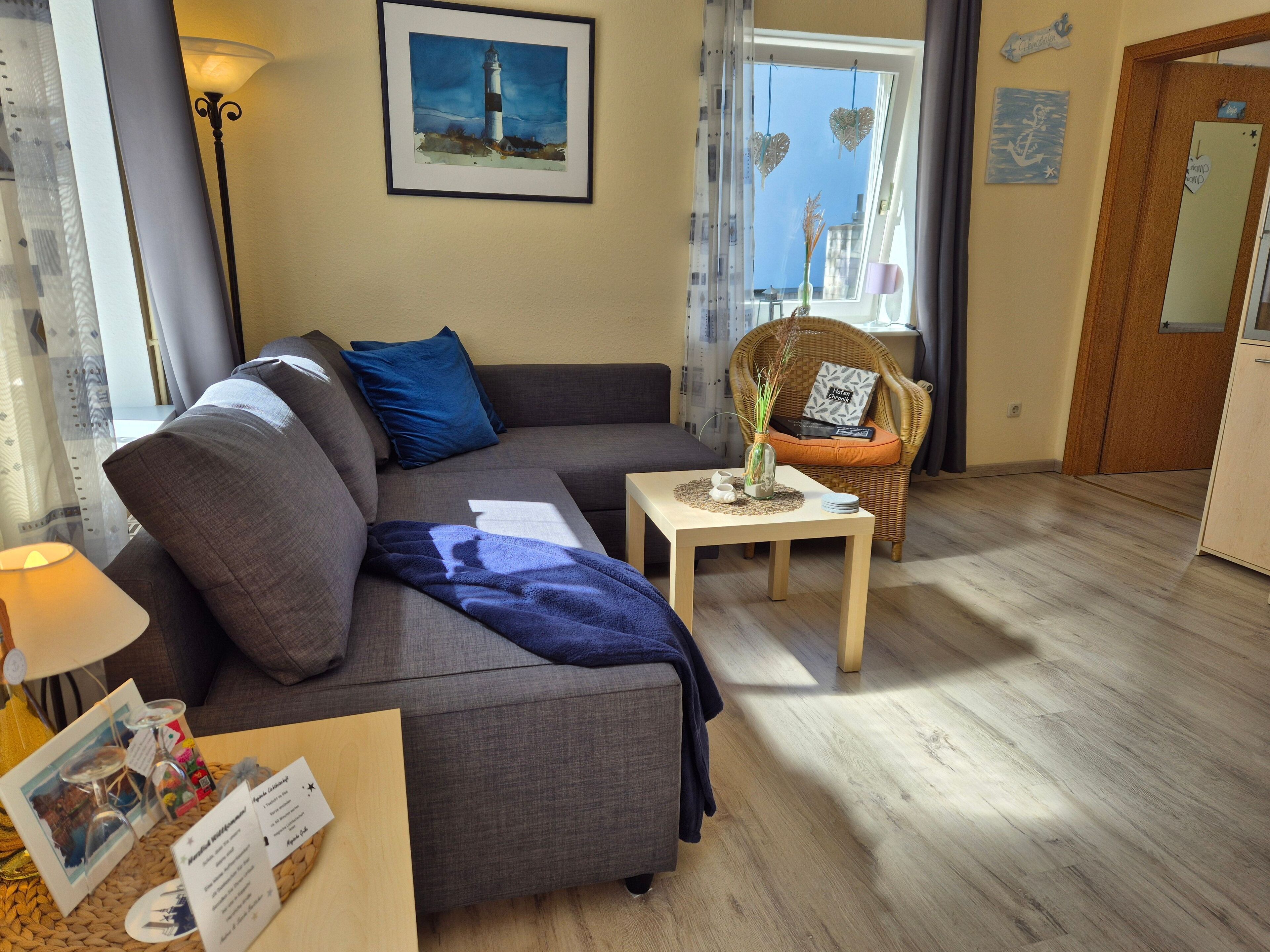 Een flatscreentelevisie