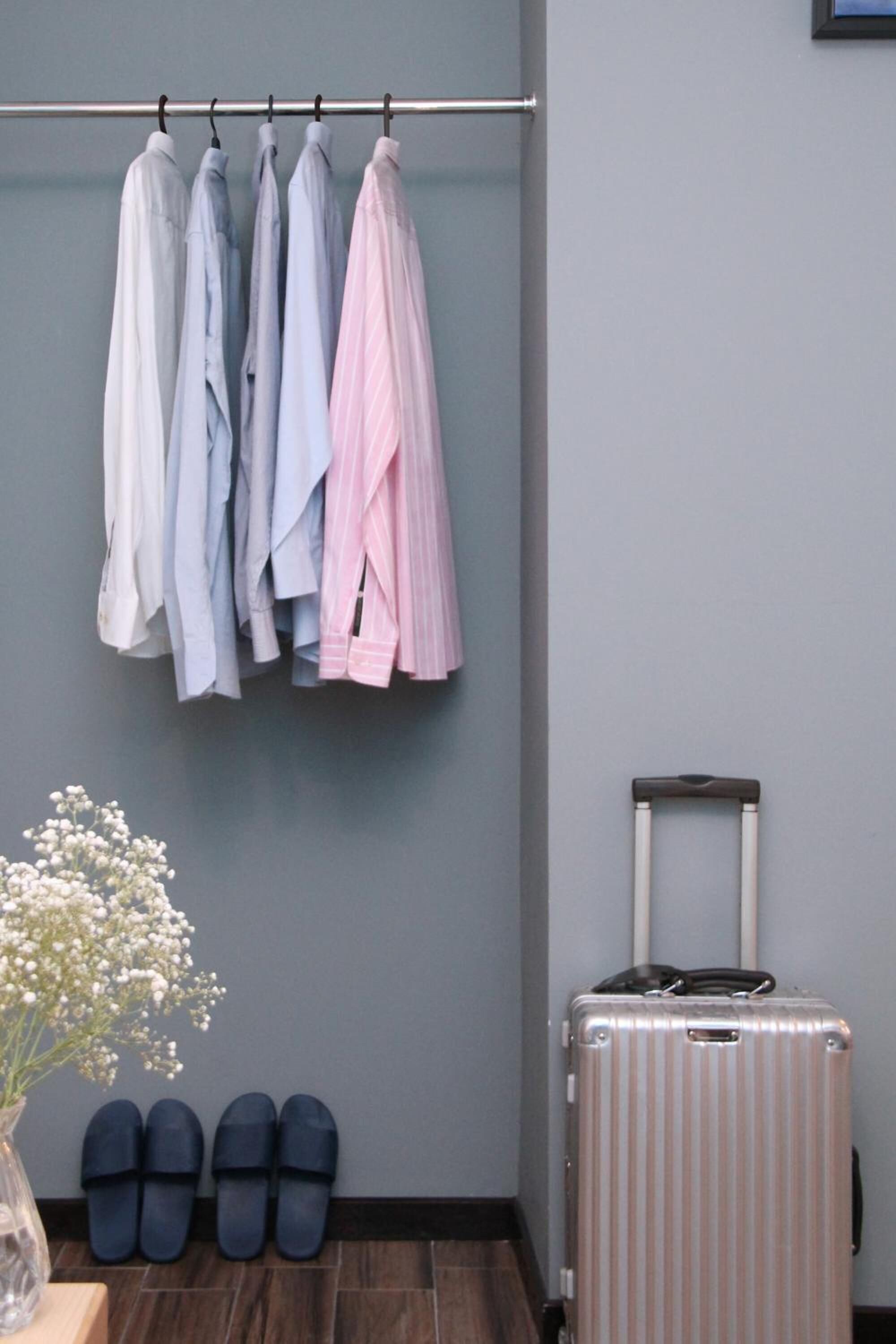 desk, laptop workspace, blackout curtains, soundproofing