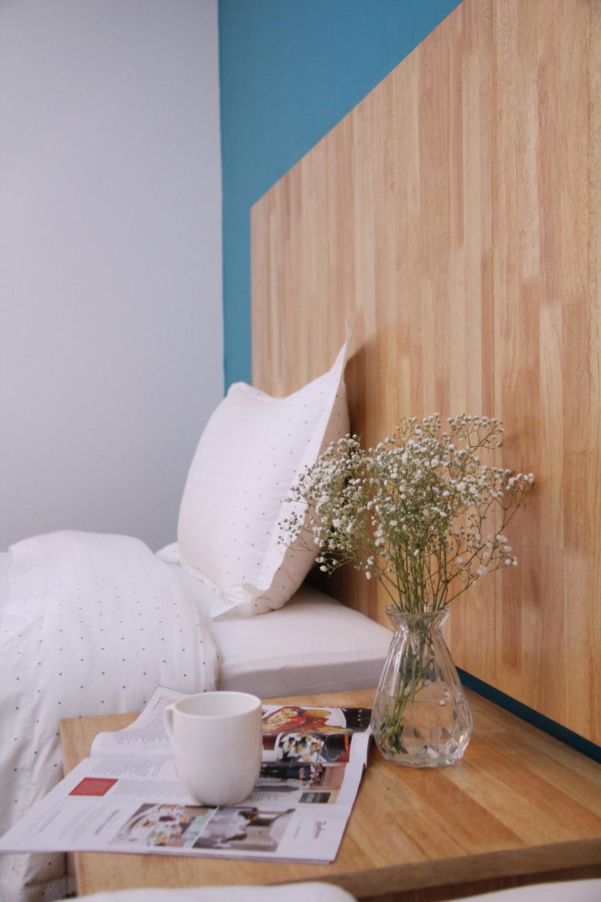 desk, laptop workspace, blackout curtains, soundproofing