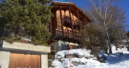 Outside : Modern architecture chalet of 3 floors, for 6 person, beautiful panoramic viewInside : 16