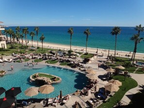 A heated pool - Rare 3br villa in Villa La Estancia on Medano Beach!-Within walking distance to town! (Cabo San Lucas)